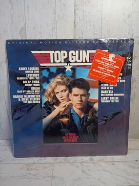 Top Gun Original Motion Picture Soundtrack - Blue Vinyl Album